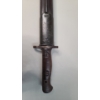 Image 8 : WW II German Bayonet With 17" Blade & Sheath