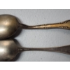 Image 5 : x2 Alliance Ohio Engraved Sterling Silver Souvenir Spoons TW: 33.2g