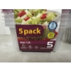 Image 3 : 10 - Brand New Mr. Fresh Deep Square 42 oz Durable Plastic Food Containers