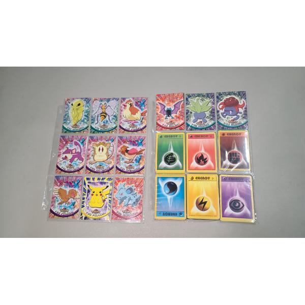 Collection Of 1990's Promotional Burger King Pokémon Poke Trivia Cards & Pokémon TCG Energy Cards