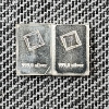 Image 5 : Two Valcambi Fine Silver 999.0 Bars Weighing 1 Gram Each ~ 2 TOTAL GRAMS .999 FINE SILVER