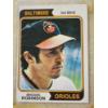 Image 2 : 1974 Topps #160 Brooks Robinson Baseball Trading Card