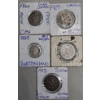 Image 1 : Lot of 5 Foreign Coins incl Cuba, Luxembourg, Switzerland, Mexico & France