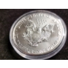 Image 3 : 1 Oz .999 Fine Silver 2018 American Eagle Round in Capsule Protector
