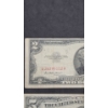 Image 3 : Series 1953 Red Seal $2 Bank Note & Series 1963 Red Seal $5 Bank Note - Face Value: $7.00