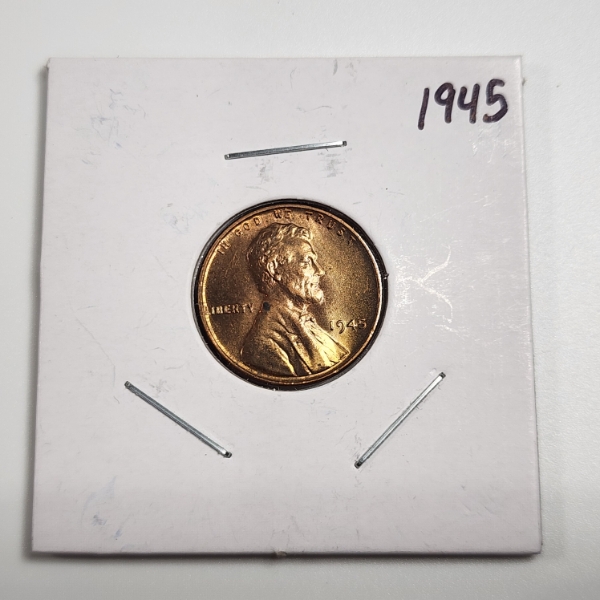 1945 United States Lincoln Wheat Cent