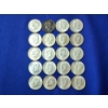 Image 1 : Lot of (20) 90% Silver 1964 Kennedy Half Dollars FV: $10.00