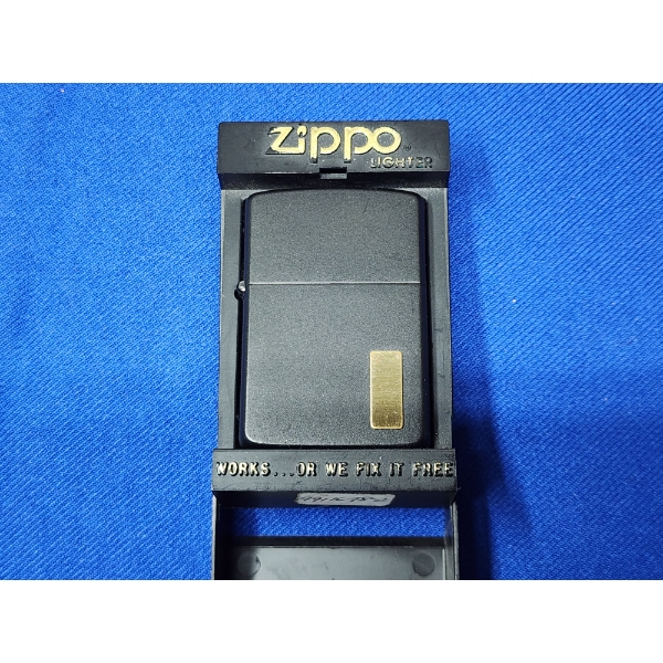 Vintage Collectible 1990's Matte Black Zippo Lighter