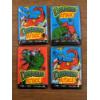 Image 1 : 4 - 1988 Unopened Wax Packs Of Dinosaurs Attack - Mint Condition
