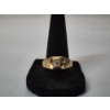 Image 1 : Beautiful 14K Yellow Gold Ring With Diamond - Size 10 - TW:6.4g 