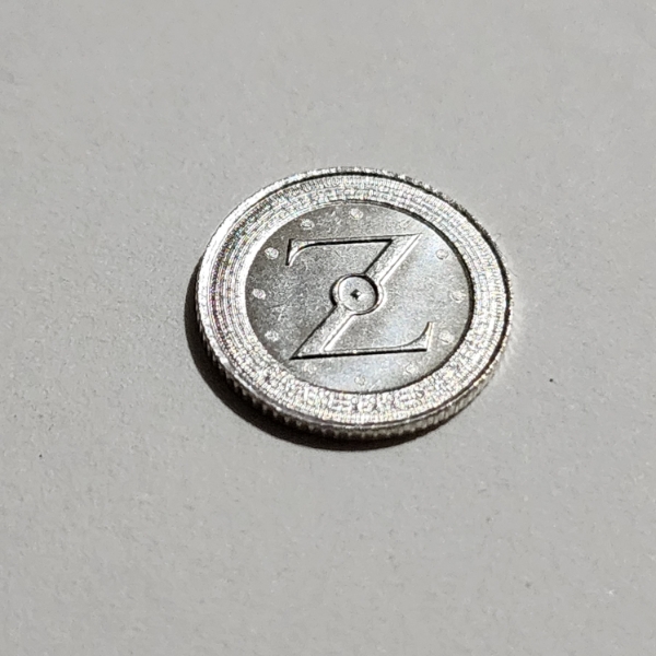 1 Gram .999 Fine Silver Indian Chief Motif Round