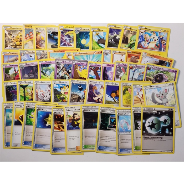 50 Assorted Vintage Pokemon Trading Cards ~ Variety of Sets & Conditions! 