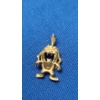 Image 1 : 14K Gold Tasmanian Devil Pendant - Weight: 1.9g