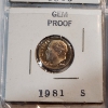 Image 4 : Four United States GEM Proof Coins: Penny, Nickel, Dime, Quarter