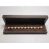 Image 1 : Gorgeous Jared Pearl Bracelet w/ Sterling Silver Clasp & Textured Spacer Beads - Total Weight: 11.7g