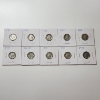 Image 1 : x10 Assorted Years United States 90% Silver Mercury Dimes - Face Value: $1.00