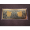 Image 2 : Pure 24k .999 Gold Foil United States 1899 $5 INDIAN CHIEF Large Note In Pure GOLD