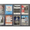 Image 6 : 10 Assorted Rookie Topps & Panini Football Trading Cards - Near Mint Condition 