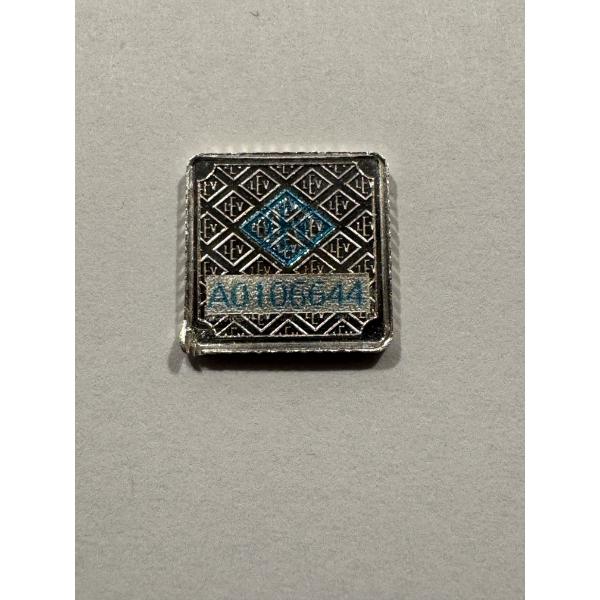 1 Gram Geiger Edelmetalle Original Series .999 Fine Silver Square Bar - Mint Condition