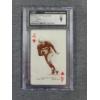 Image 1 : CGC 9 Mint 1963 Stancraft Playing Cards Doak Walker Four of Hearts Green Back
