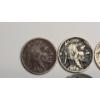 Image 2 : Assorted Years U.S Buffalo Nickels & 1864 Great Britain Penny 