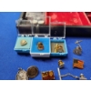 Image 10 : Vintage Boy Scouts Hickok Jewelry Box with Contents (See Photos) - Including 24K Gold-Filled Pin