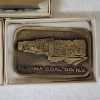 Image 4 : Three Assorted Vintage Collectible Belt Buckles Ft. JOY, General Electric & Tanoma Coal Co.