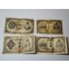Image 1 : 4 Assorted Japanese 10-Yen and 5-Yen Banknotes 