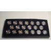 Image 1 : Collection Of Assorted Years Indian Head Cents In Coin Capsules - Face Value: $0.20
