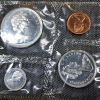 Image 5 : 1967 Canadian Centennial 6 Coin Proof Set Ft Actual Silver Weight of About 1.11 Troy Ounces ~ 
