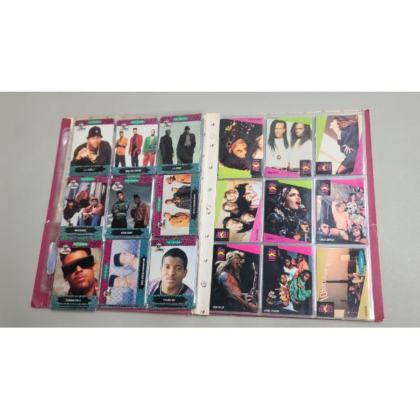 Collection Of 1990's Yo! MTV Raps Pro Set Musicards & 1990's Pro Set Superstars Musicards Cards