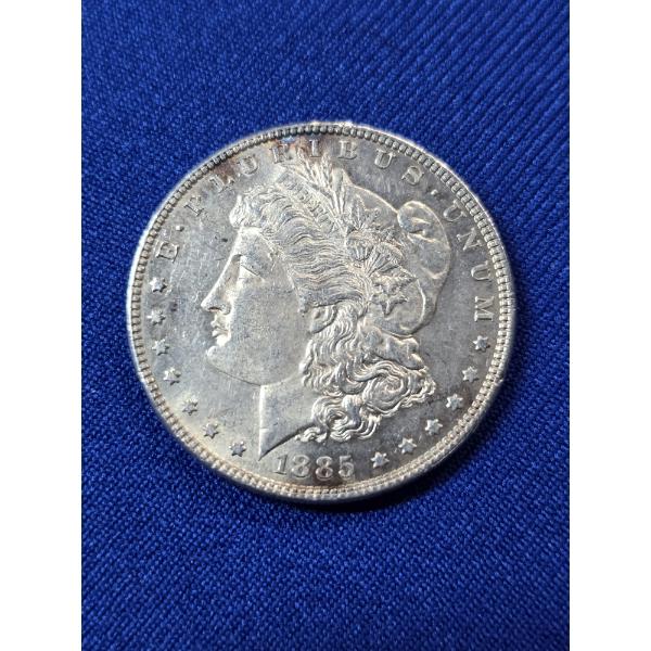 1885 Morgan Silver Dollar - High-Grade Beautiful Coin