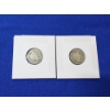 Image 1 : 2 United States Barber Silver Dimes: 1909 and 1912-D