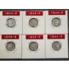 Image 3 : Ten Assorted Silver Mercury Dimes in Great Condition in Sleeves - $1.00 Face Value