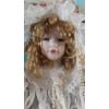 Image 2 : Vintage 32" Porcelain "TIFFANY" By Eloise Massey - As Shown  With Original Hang Tag