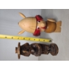 Image 10 : Hand Made & Carved Wooden Statue Figure Art Pieces