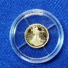 Image 2 : 1933/2003 American Mint .585 Gold Double Eagle Replica 0.5g Proof w/ COA