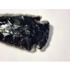 Image 7 : Fascinating Black Obsidian Native American Arrowhead - Measures About 4.5 Inches - Incredible Piece!
