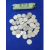 Image 1 : Lot of Assorted Year 90% Silver Dimes FV: $4.80 & 1 Canadian 1965 Dime