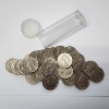 Image 1 : $7.75 Face Value of Assorted United States Washington Quarters in Storage Tube