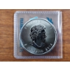 Image 4 : 1 Oz .9999 Fine Silver 2014 Canadian $5 Maple Leaf Silver Round