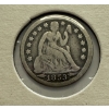 Image 1 : 1853 United States Seated Liberty 90% Silver Dime- Incredible Condition 