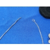 Image 6 : Lot of Sterling Silver Jewlery: (2) Necklaces, (2) Rings, & Butterfly Pendant TW: 27g
Necklaces 15in