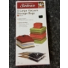 Image 1 : Sunbeam 2 Pack XL Vacuum Storage Bags - 26" x 39" - Brand New In The Box 