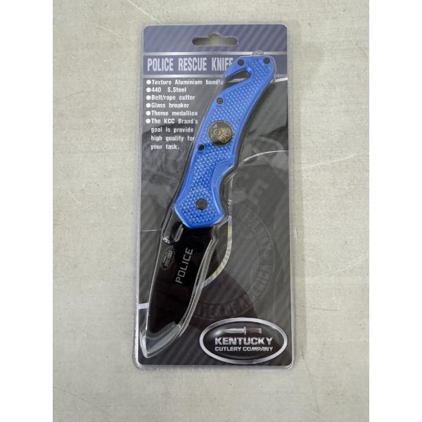 Incredible 8" Police Rescue Knife - Heavy Duty - New In Package