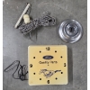 Image 1 : Collectable Vintage Ford Items Including Wall Clock & Hub Cap And Vintage Tow Rope