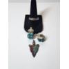 Image 1 : Native American Sterling Silver Ring, Earrings, and Arrowhead Pendant TW: 17.6g