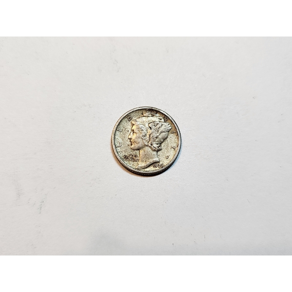 1929 Mercury Silver Dime - Nice Detail! 