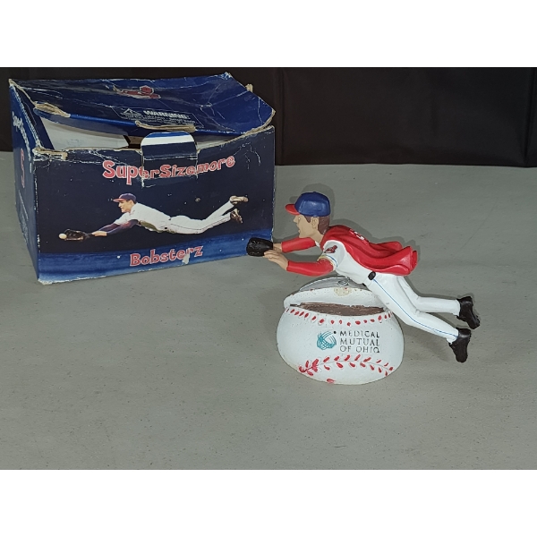 Sizemore Bobster w/ Cape - Cleveland Indians Bobblehead with Original Box 