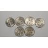 Image 2 : (6) Assorted Years United States 40% Silver Kennedy Half Dollars - Face Value: $3.00